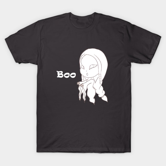 cute boo T-Shirt by loulousworld